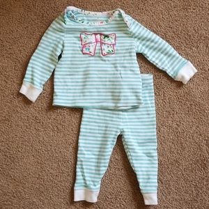 Kate Spade baby girl PJ set